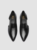 SAGE 115 - Black Leather Pump Shoes - thumb image 2,side view