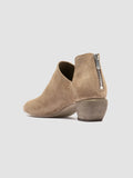 SALLY 037 - Taupe Suede Zip Boots - thumb image 4,side view