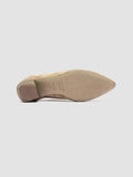 SALLY 037 - Taupe Suede Zip Boots - thumb image 5,side view