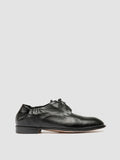 SOLITUDE 114 - Black Leather Derby Shoes - thumb image 1,side view