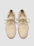 SOLITUDE 114 - Beige Suede Derby Shoes - thumb image 2,side view