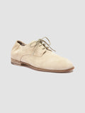 SOLITUDE 114 - Beige Suede Derby Shoes - thumb image 3,side view