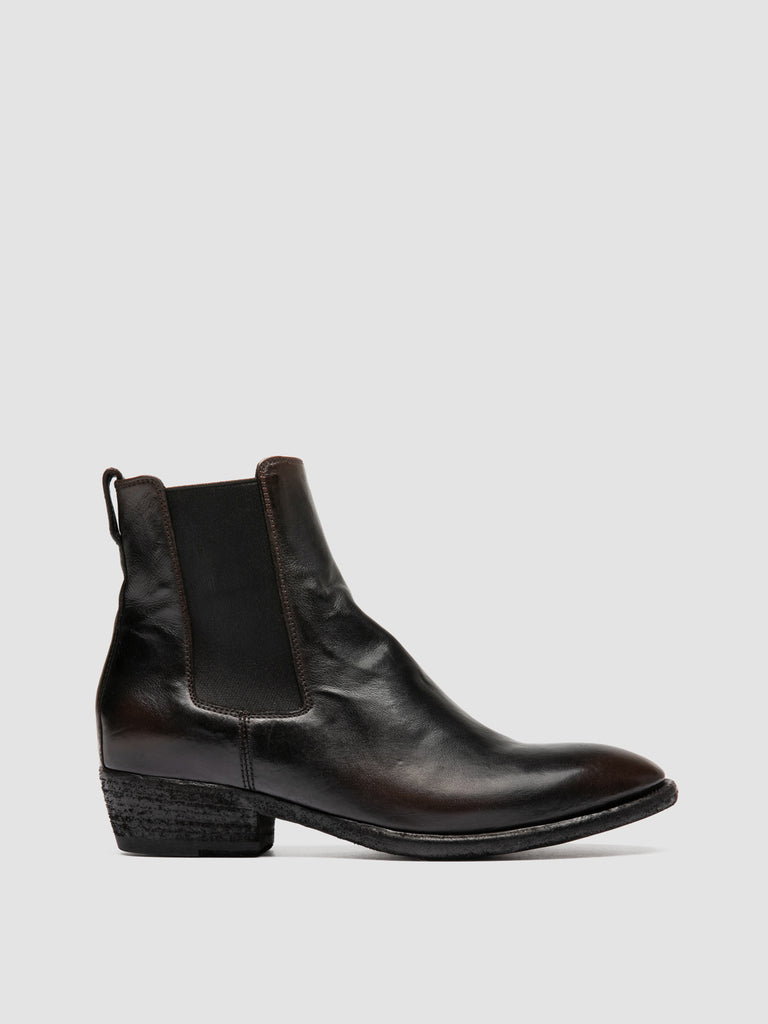 SONEGAL DD 001 - Brown Leather Chelsea Boots