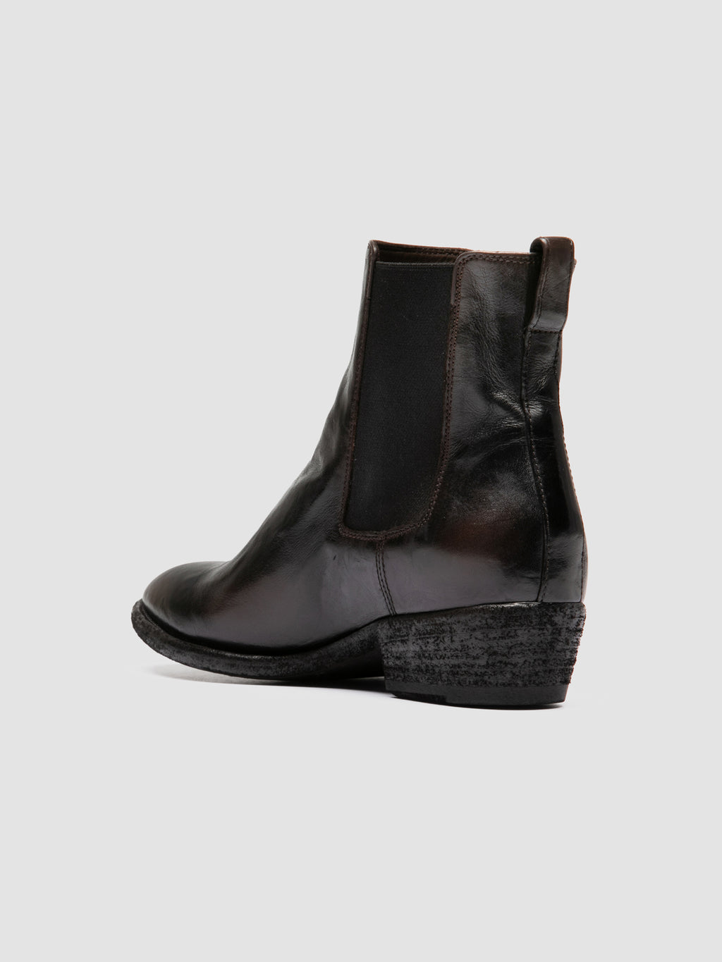 SONEGAL DD 001 - Brown Leather Chelsea Boots - image 4,side view