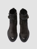 SONEGAL DD 002 - Black Suede Zip Boots - thumb image 2,side view