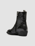 SONEGAL DD 003 - Black Leather Zip Boots - thumb image 4,side view