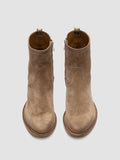 SONEGAL DD 003 - Brown Suede Zip Boots - thumb image 2,side view