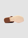 SUKI 008 - Brown Leather Thong Sandals - thumb image 5,side view