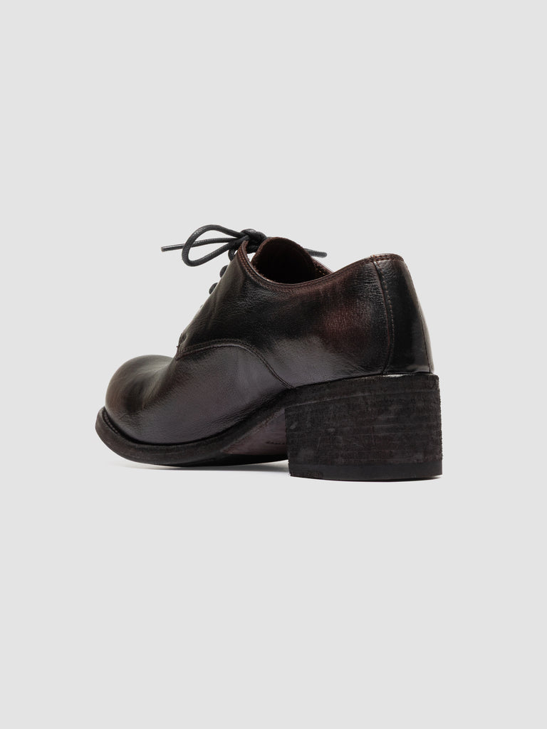 THUBBLE 101 - Black Leather Derby Shoes