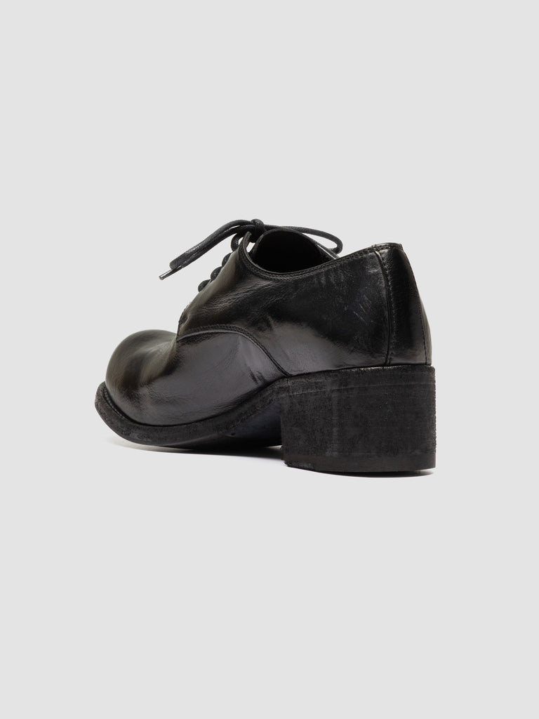 THUBBLE 101 - Black Leather Derby Shoes