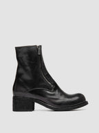 THUBBLE 105 - Black Leather Zip Boots
