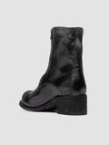 THUBBLE 105 - Black Leather Zip Boots - thumb image 4,side view