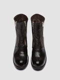 THUBBLE 105 - Brown Leather Zipped Boots - thumb image 2,side view
