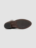 WADE 013 - Brown Leather Zipped Boots - thumb image 5,side view
