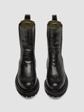 WISAL DD 107 - Black Leather Chelsea Boots - thumb image 2,side view