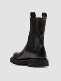 WISAL DD 107 - Black Leather Chelsea Boots - thumb image 4,side view