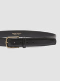 OC STRIP 04 - Black Leather belt - 3
