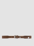 OC STRIP 092 - Dark Brown Suede Belt - 0