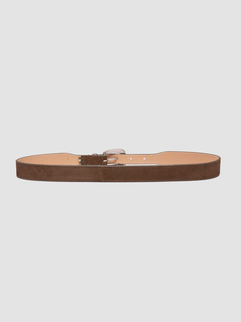 OC STRIP 092 - Dark Brown Suede Belt