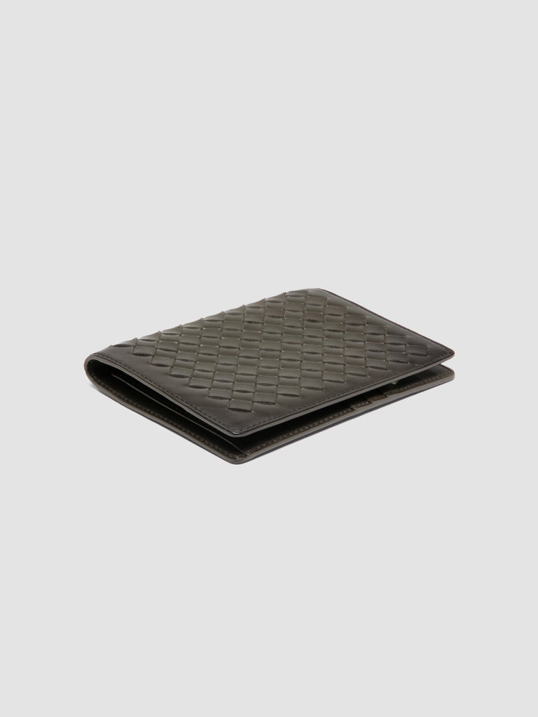 BOUDIN 127 - Green Leather Wallet