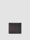 BOUDIN 02 - Dark Brown Leather Bifold Wallet - 0