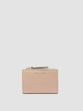 JULIET 004 - Beige Leather Wallet - thumb image 1,side view