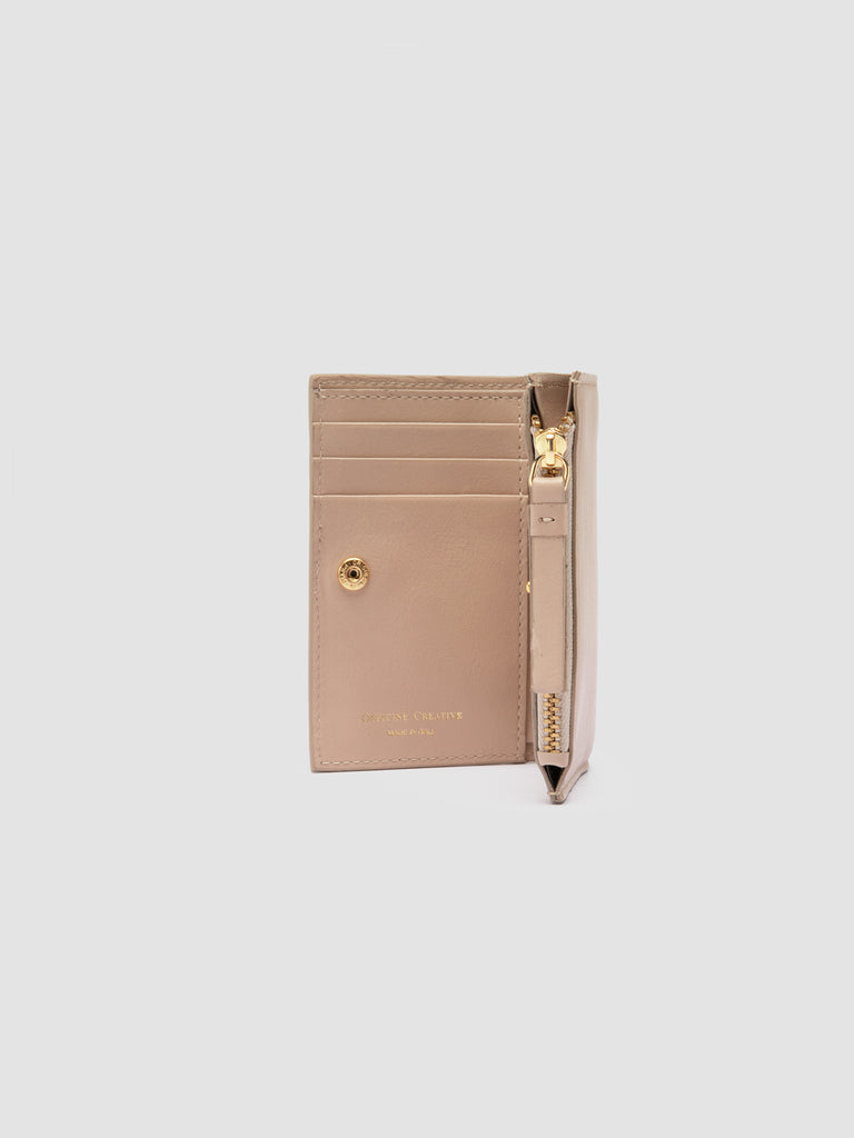 JULIET 004 - Beige Leather Wallet