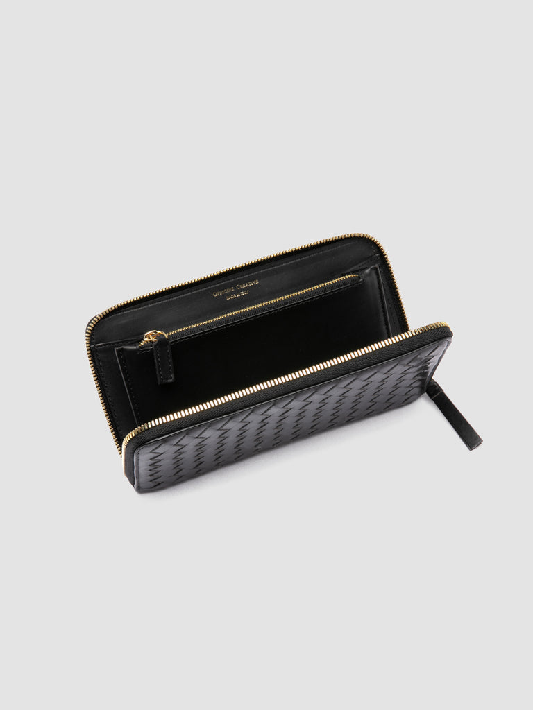 JULIET 201 - Black Leather Wallet