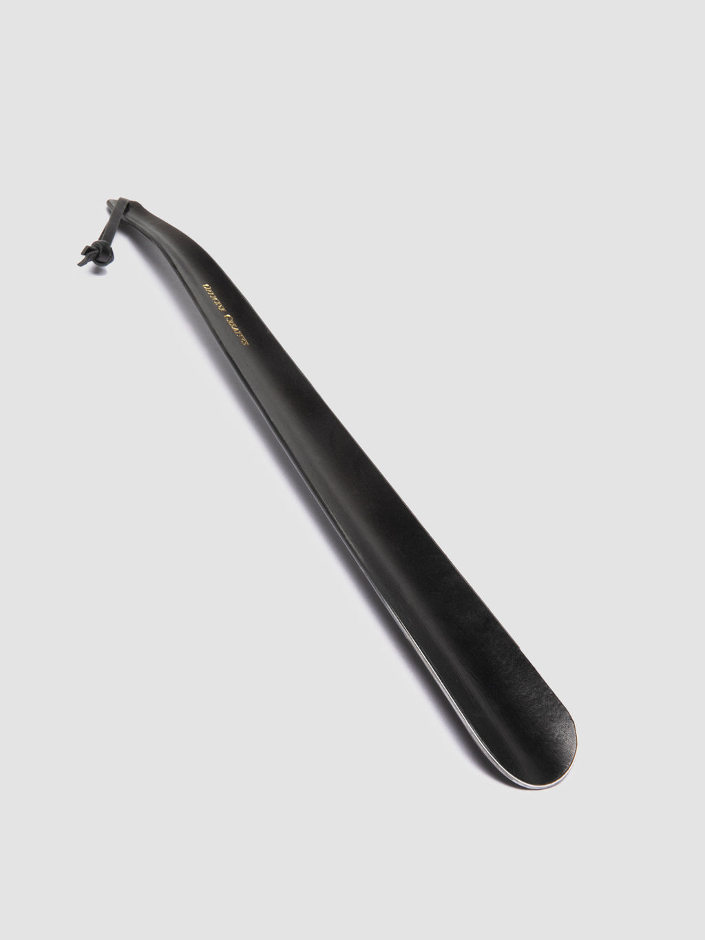 SHOEHORN - Black Leather Shoe Horn - 2