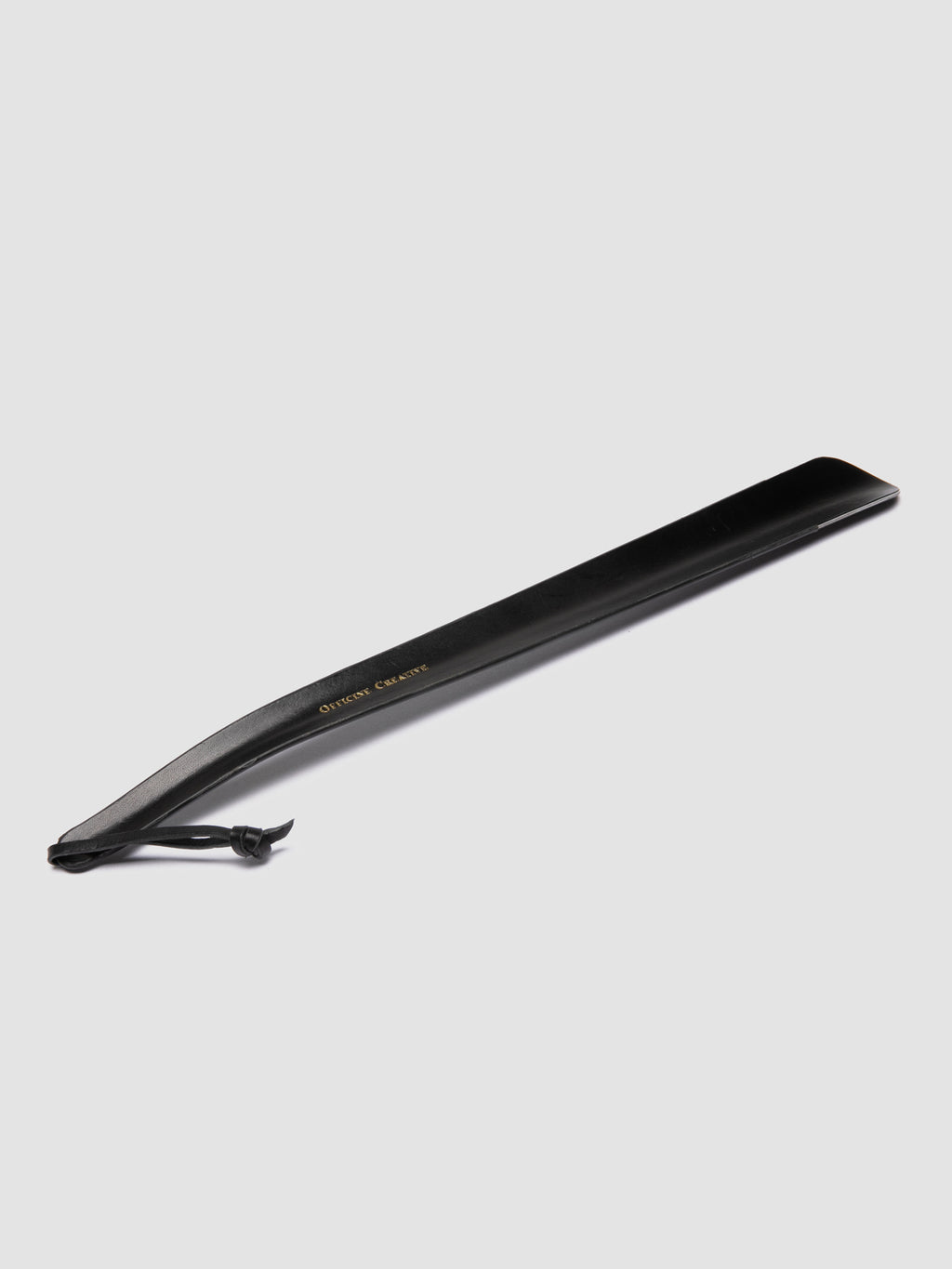 SHOEHORN - Black Leather Shoe Horn - 4