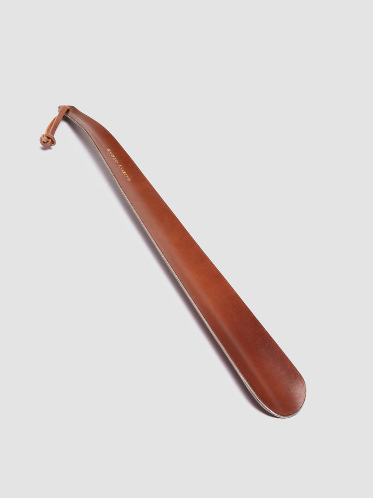 SHOEHORN - Brown Leather Shoe Horn