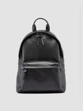 OC PACK 001 - Black Leather Backpack - 0