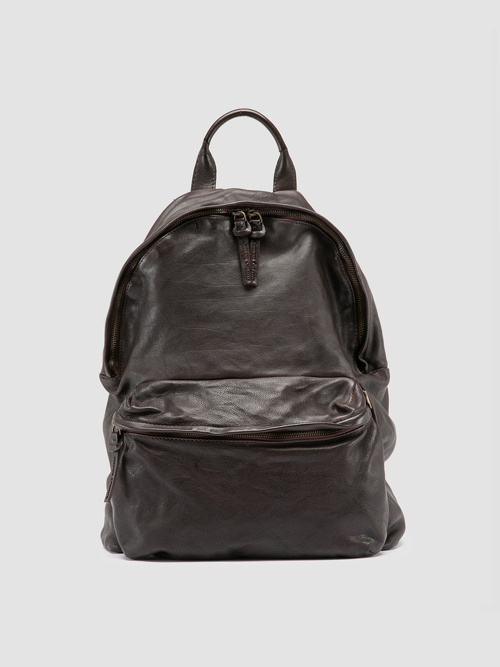 OC PACK 004 - Brown Leather Backpack