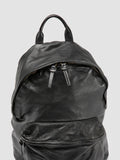 OC PACK 004 - Black Leather Backpack