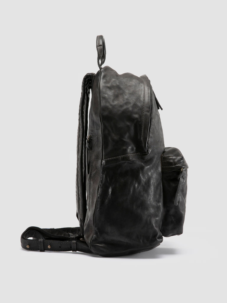 OC PACK Magnete - Grey Leather Backpack Men Officine Creative - 3