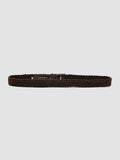 OC STRIP 055 - Dark Brown Suede Belt - 2