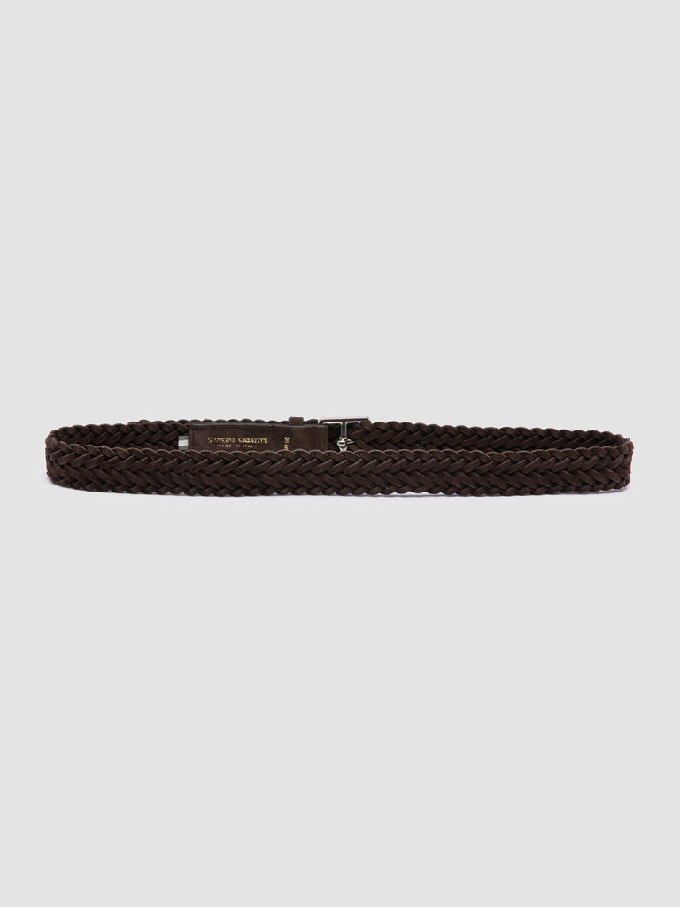 OC STRIP 055 - Dark Brown Suede Belt