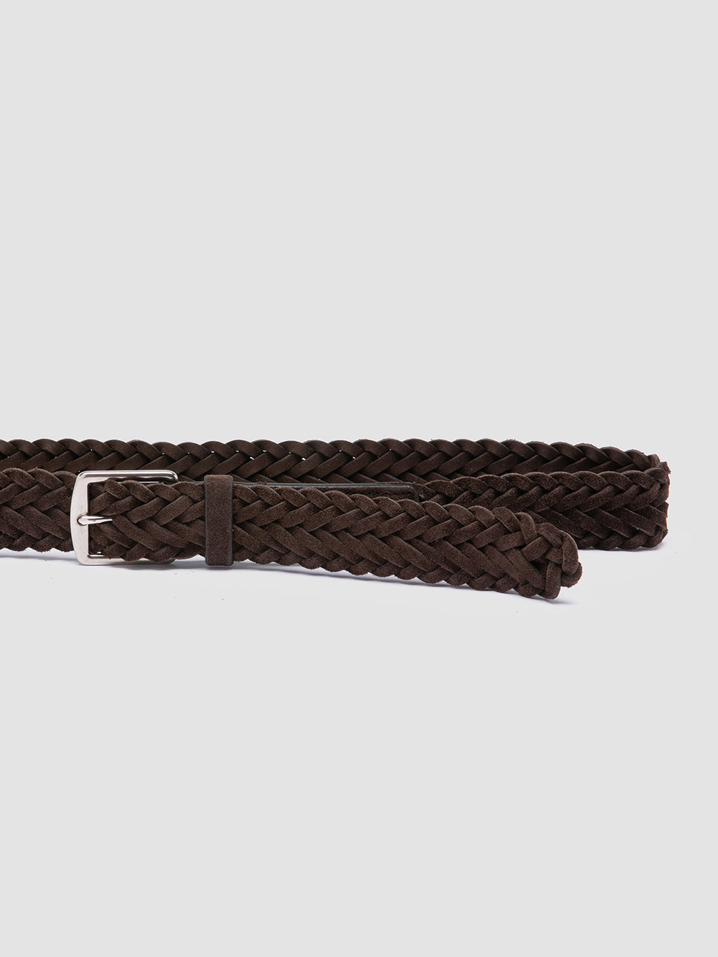 OC STRIP 055 - Dark Brown Suede Belt - 3
