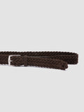 OC STRIP 055 - Dark Brown Suede Belt - 3