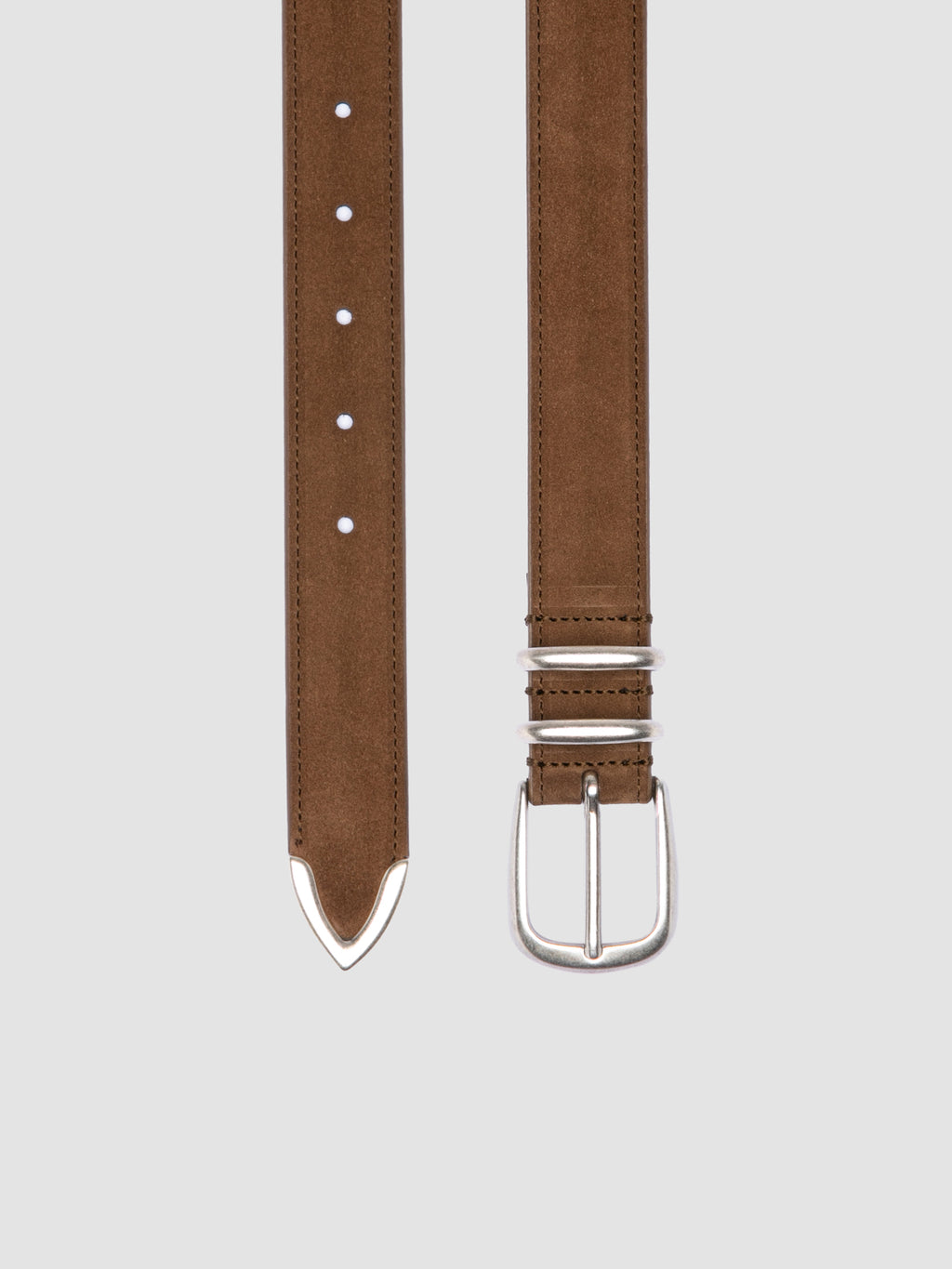 OC STRIP 074 - Brown Suede Belt - 1