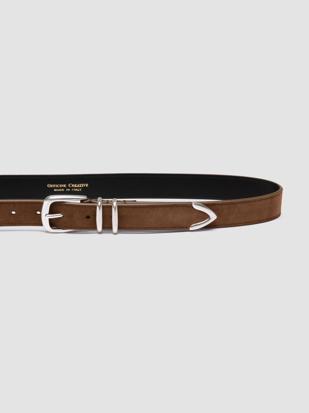 OC STRIP 074 - Brown Suede Belt - 3