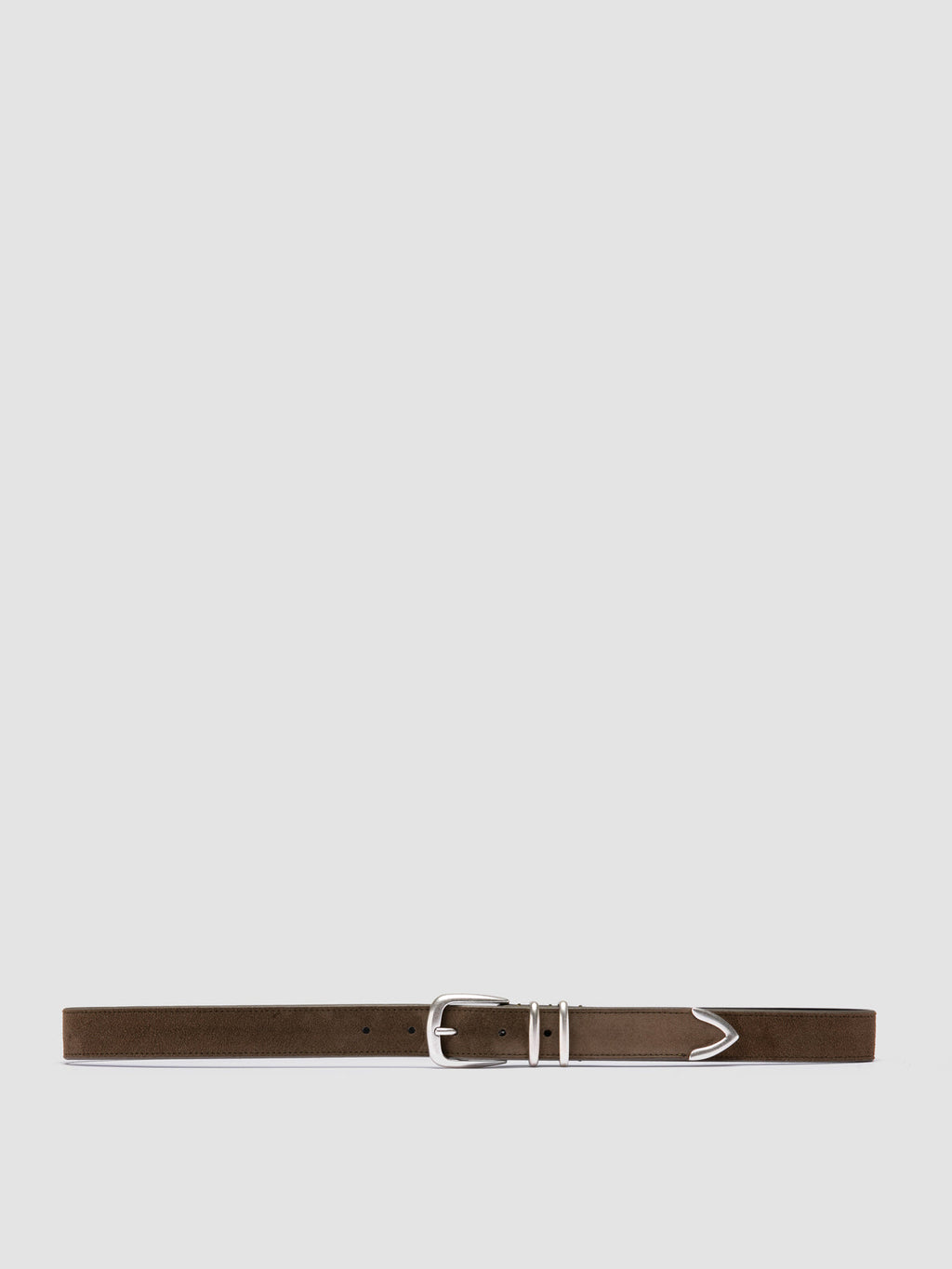 OC STRIP 074 - Taupe Suede Belt - 0