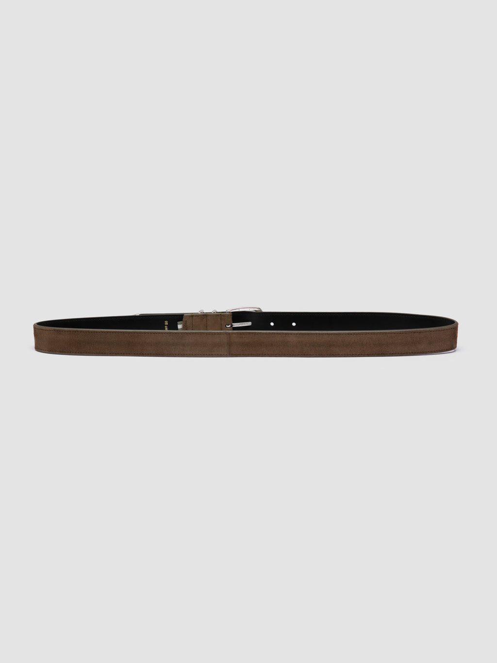 OC STRIP 074 - Taupe Suede Belt - 2