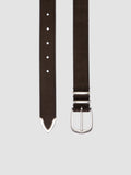 OC STRIP 074 - Dark Brown Suede Belt - 1