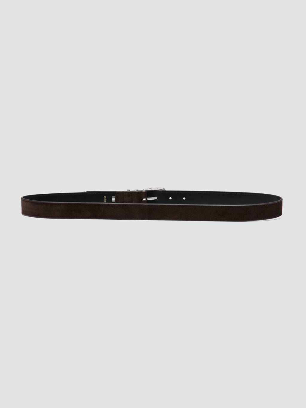 OC STRIP 074 - Dark Brown Suede Belt - 2