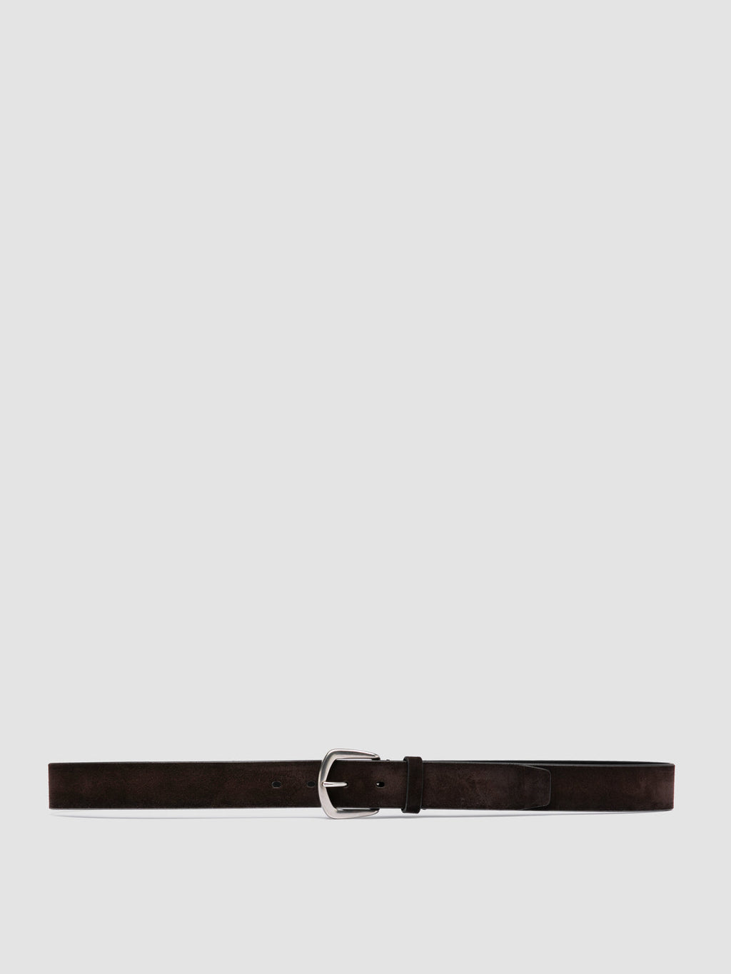 OC STRIP 083 - Dark Brown Suede Belt - 0