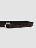 OC STRIP 083 - Dark Brown Suede Belt - 3
