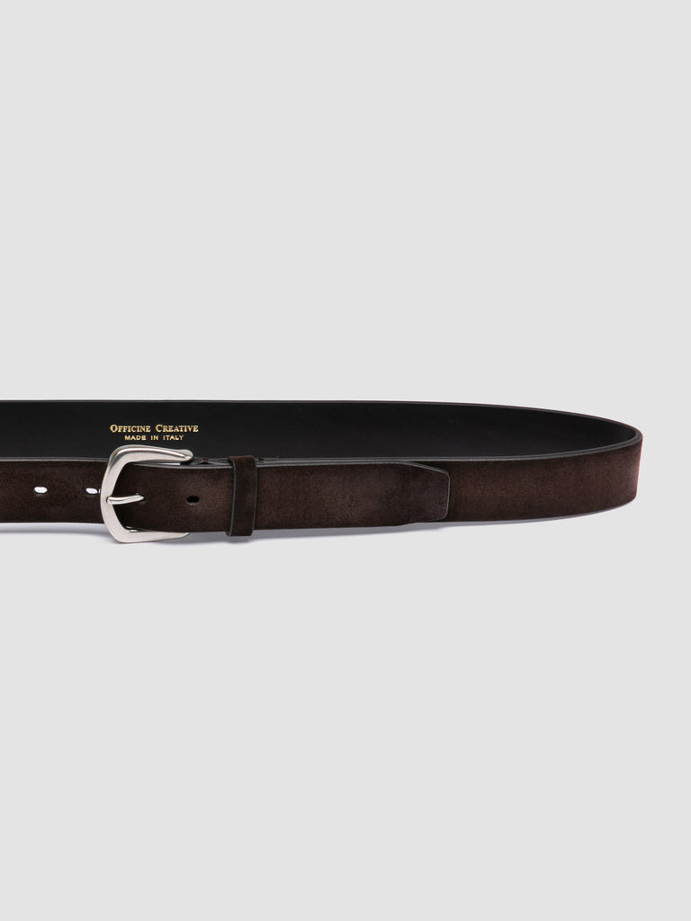 OC STRIP 083 - Dark Brown Suede Belt