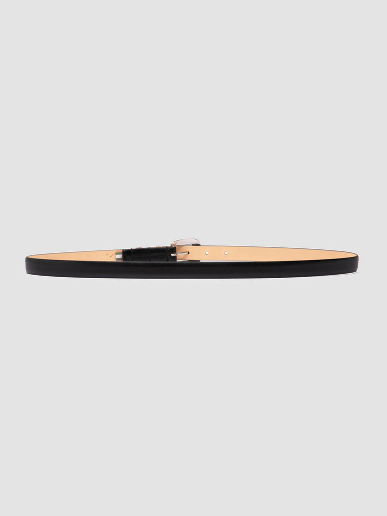 OC STRIP 091 - Black Leather Belt