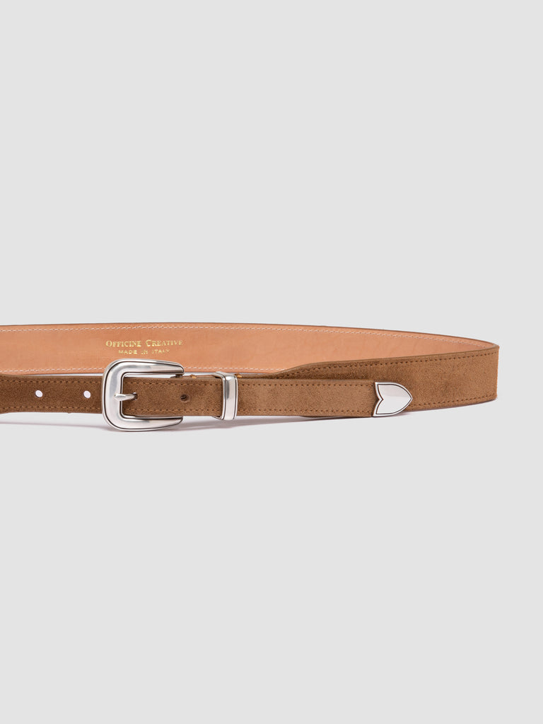 OC STRIP 092 - Light Brown Suede Belt